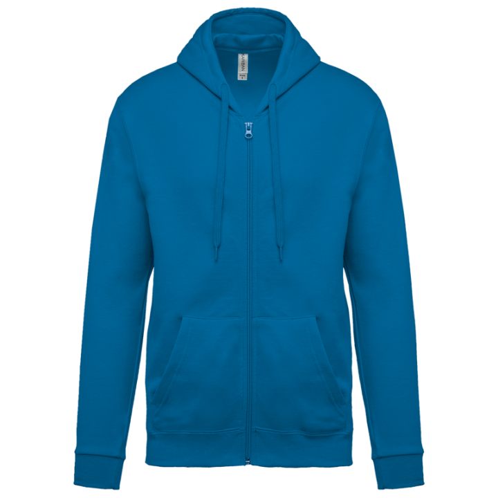 Sweat-shirt zippé capuche