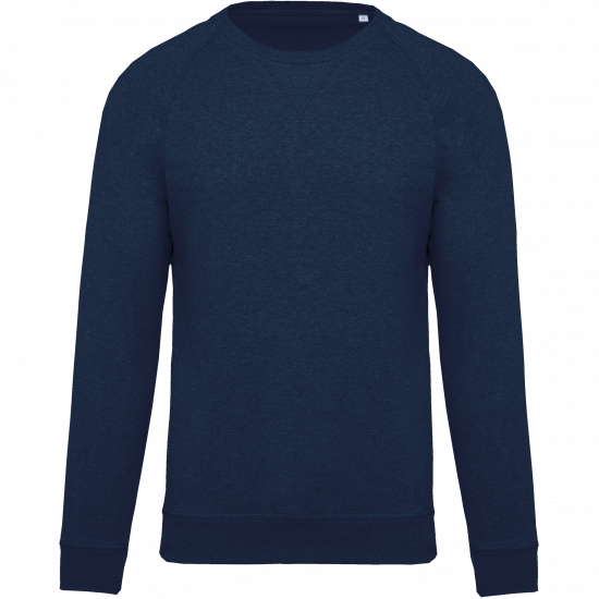 Sweat-shirt BIO col rond manches raglan homme
