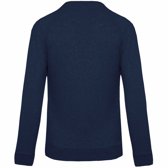 Sweat-shirt BIO col rond manches raglan homme