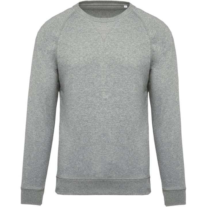 Sweat-shirt BIO col rond manches raglan homme