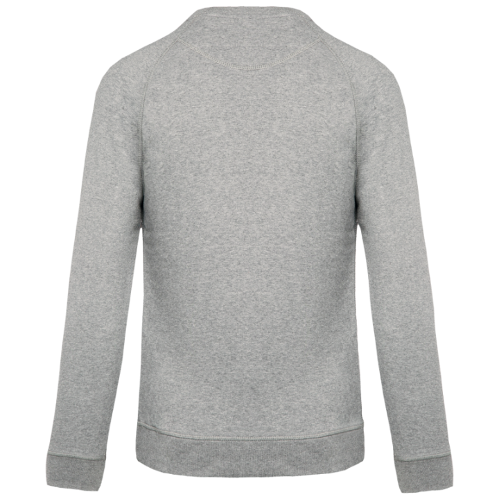 Sweat-shirt BIO col rond manches raglan homme