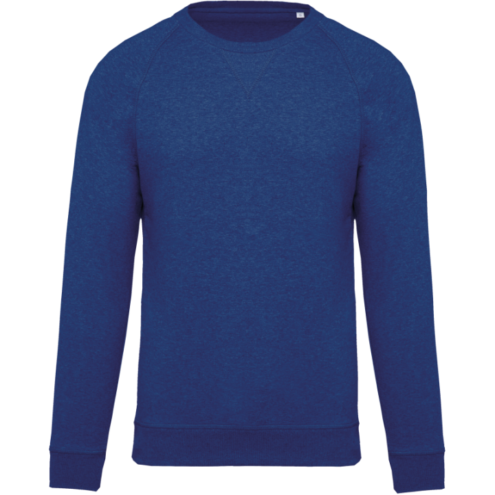Sweat-shirt BIO col rond manches raglan homme