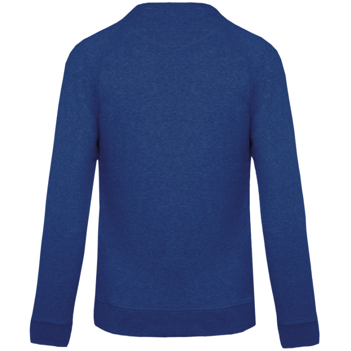 Sweat-shirt BIO col rond manches raglan homme