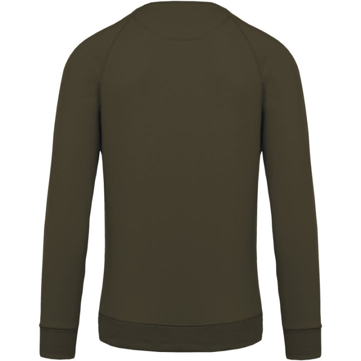 Sweat-shirt BIO col rond manches raglan homme