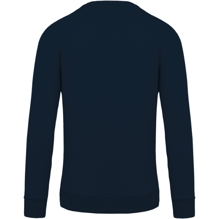 Sweat-shirt BIO col rond manches raglan homme
