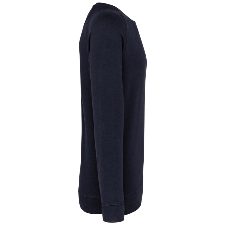 Sweat-shirt BIO col rond manches raglan homme