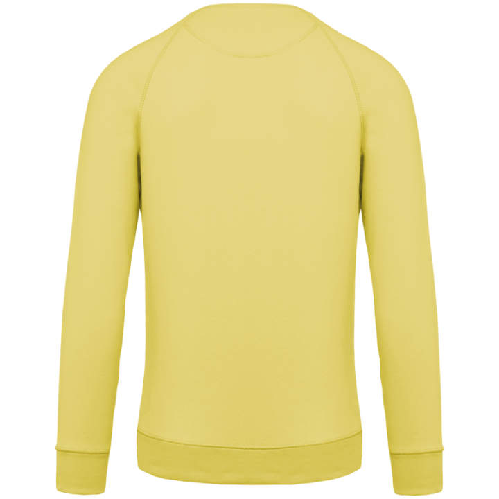 Sweat-shirt BIO col rond manches raglan homme