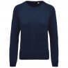 Sweat-shirt BIO col rond manches raglan femme