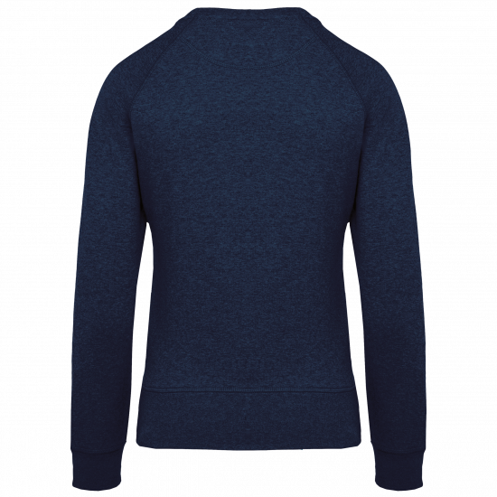 Sweat-shirt BIO col rond manches raglan femme