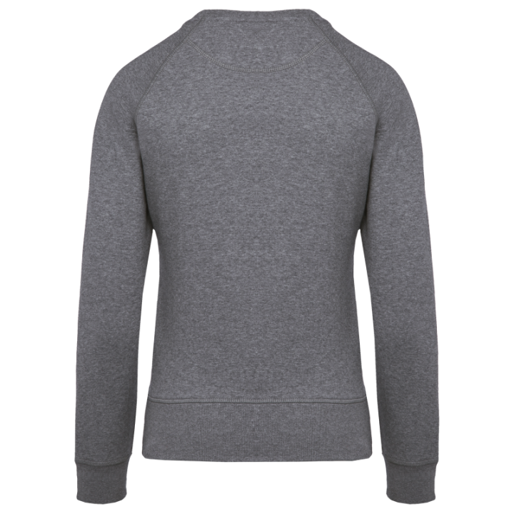 Sweat-shirt BIO col rond manches raglan femme