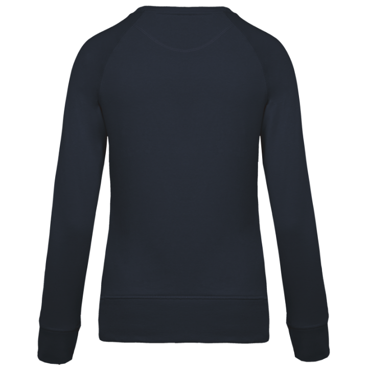 Sweat-shirt BIO col rond manches raglan femme