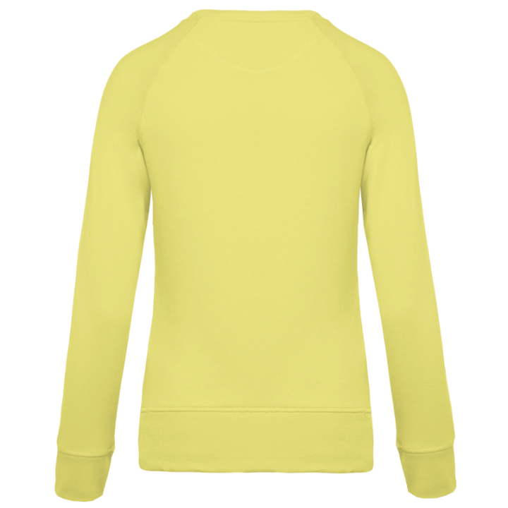 Sweat-shirt BIO col rond manches raglan femme