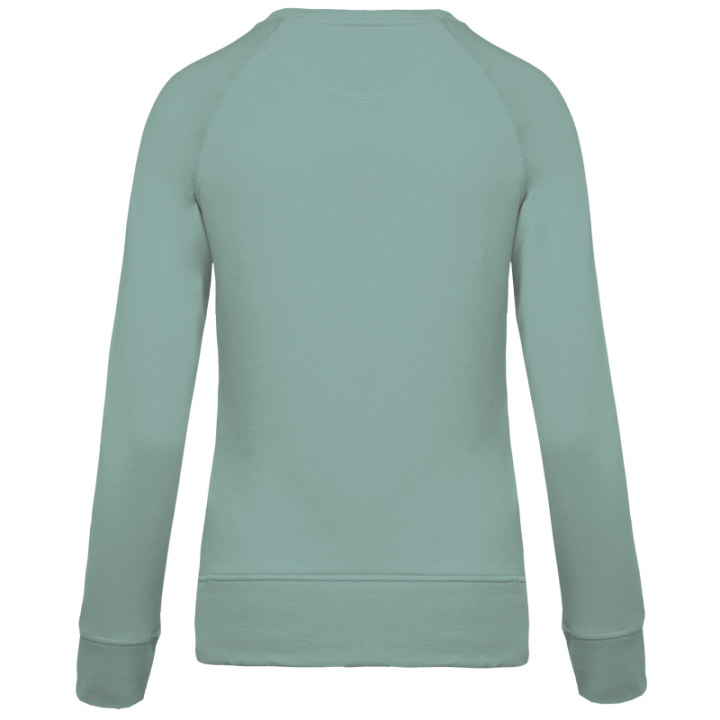 Sweat-shirt BIO col rond manches raglan femme