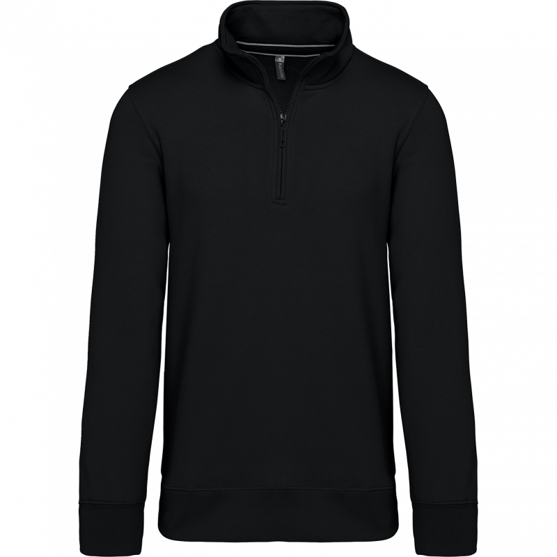 Sweat-shirt col zippé Sweat-shirt col zippé