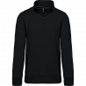 Sweat-shirt col zippé