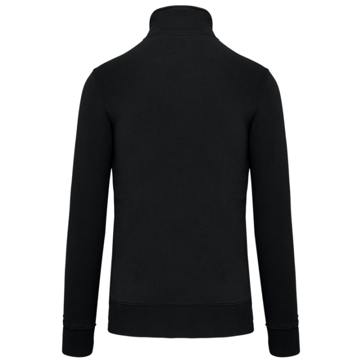 Sweat-shirt col zippé