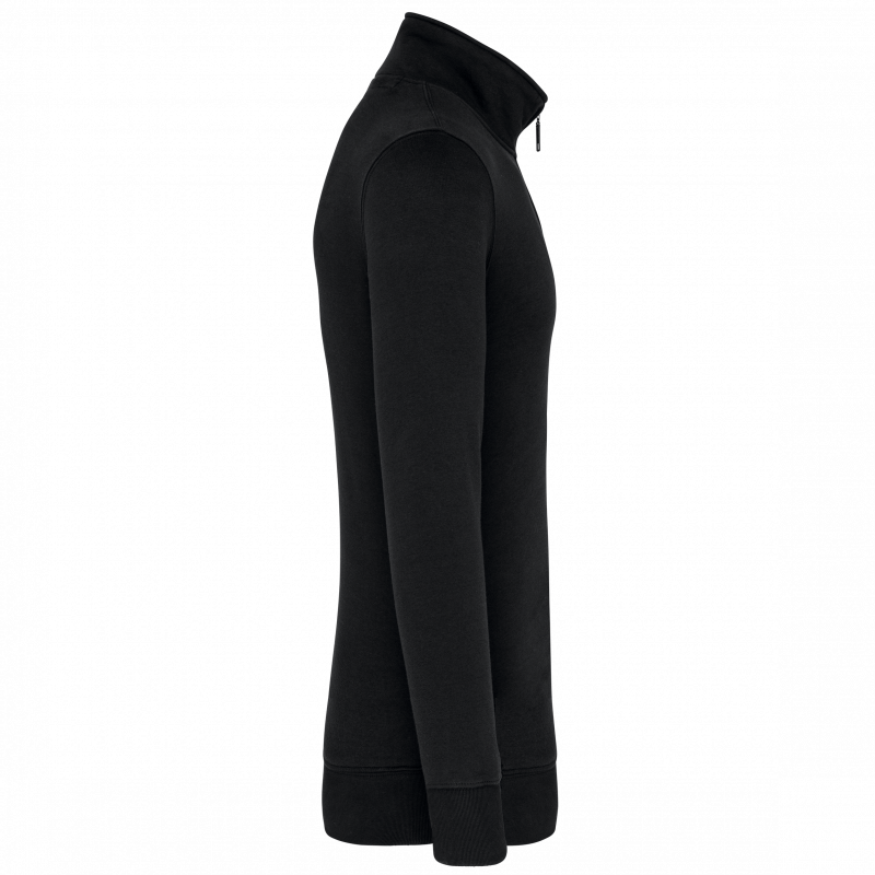 Sweat-shirt col zippé Sweat-shirt col zippé