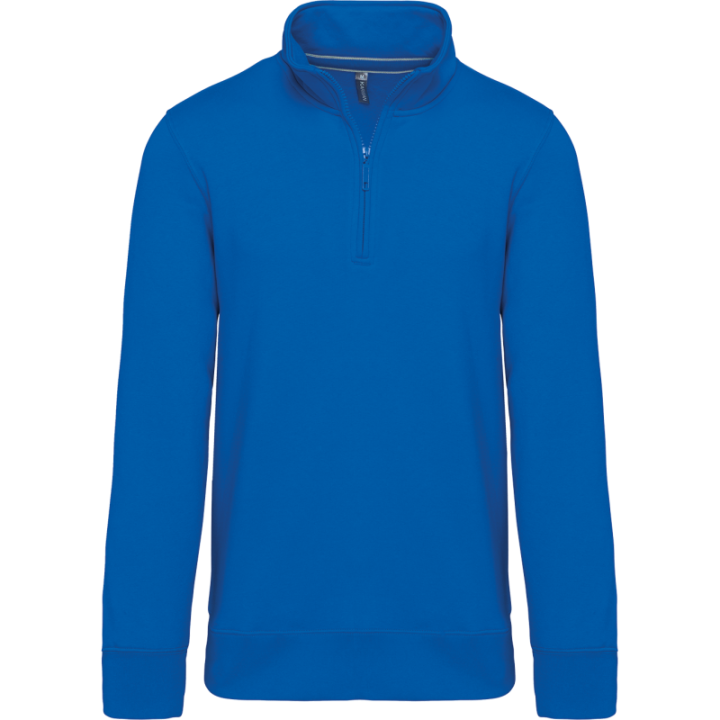Sweat-shirt col zippé