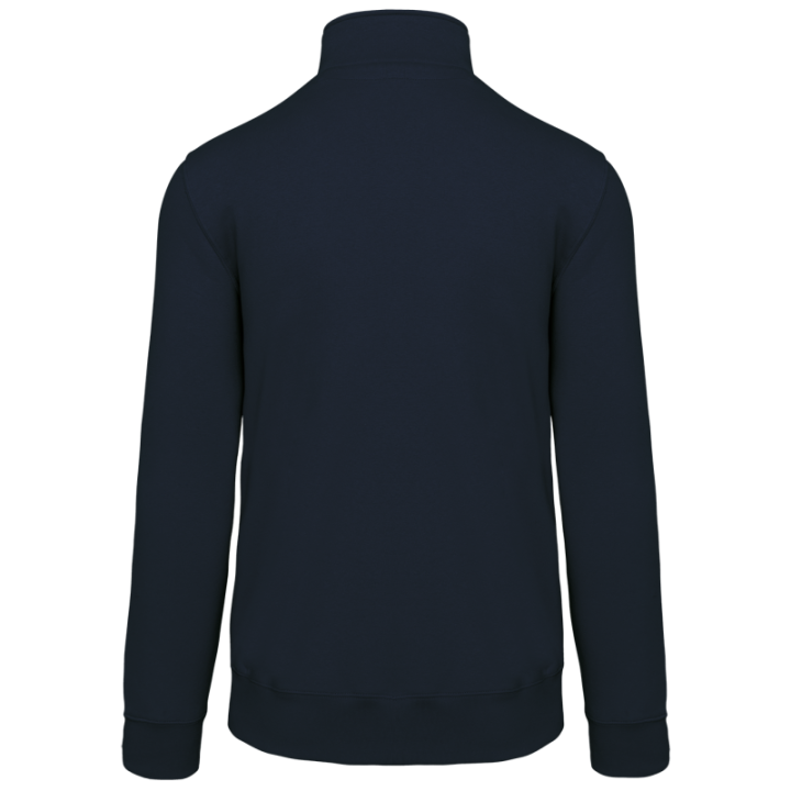 Sweat-shirt col zippé