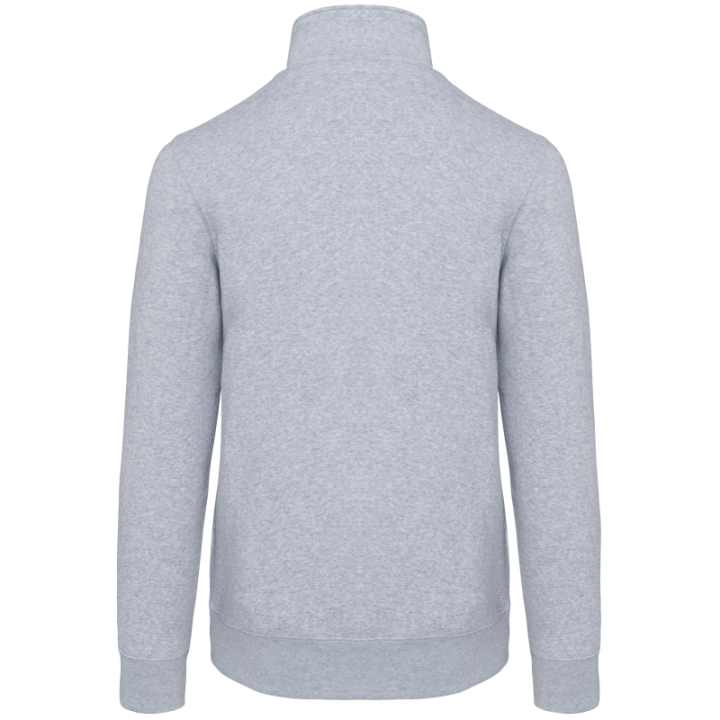 Sweat-shirt col zippé