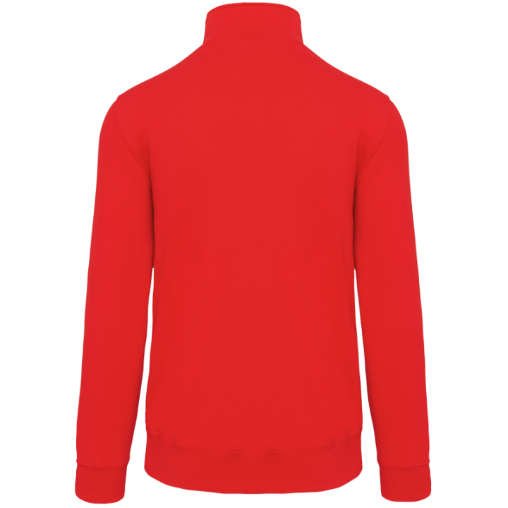 Sweat-shirt col zippé