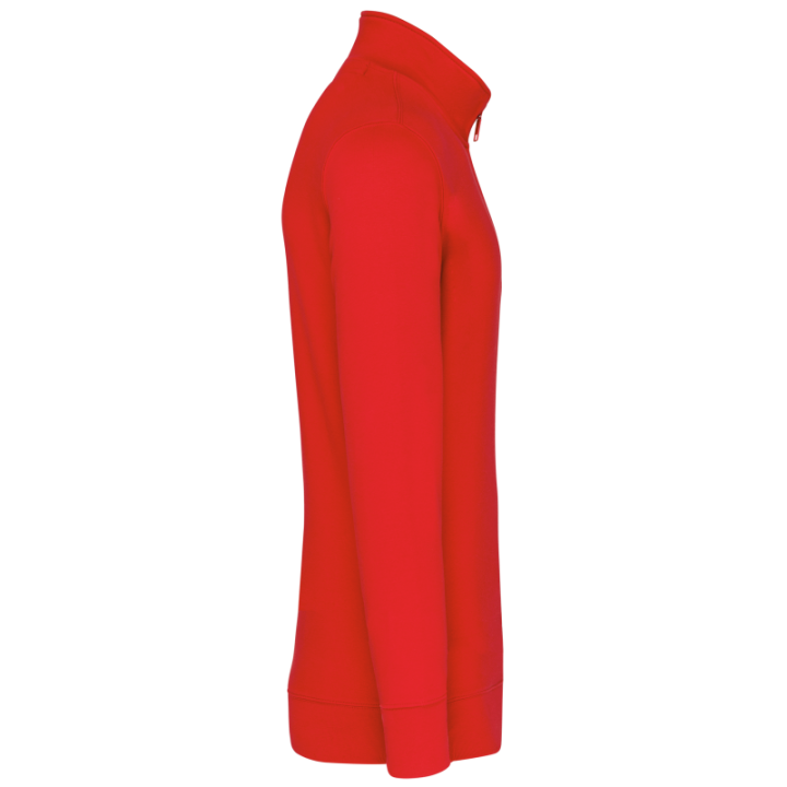 Sweat-shirt col zippé