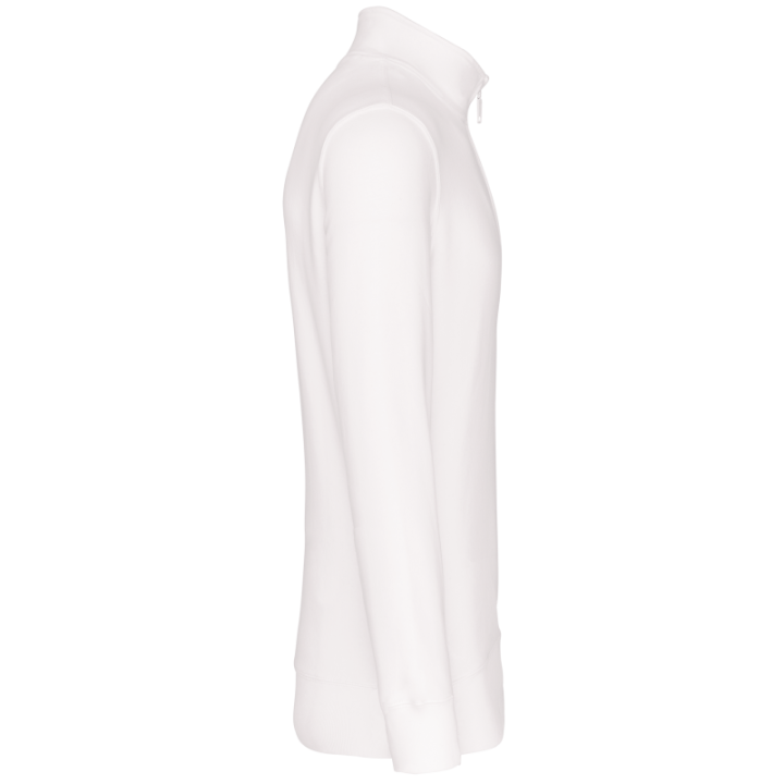Sweat-shirt col zippé
