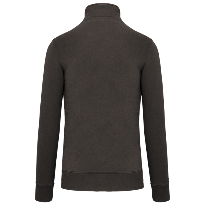 Sweat-shirt col zippé