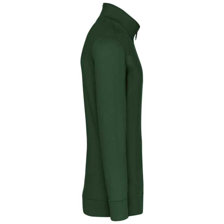 Sweat-shirt col zippé