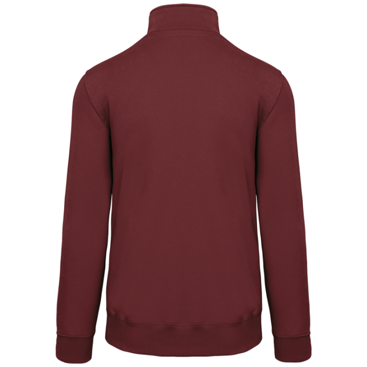 Sweat-shirt col zippé