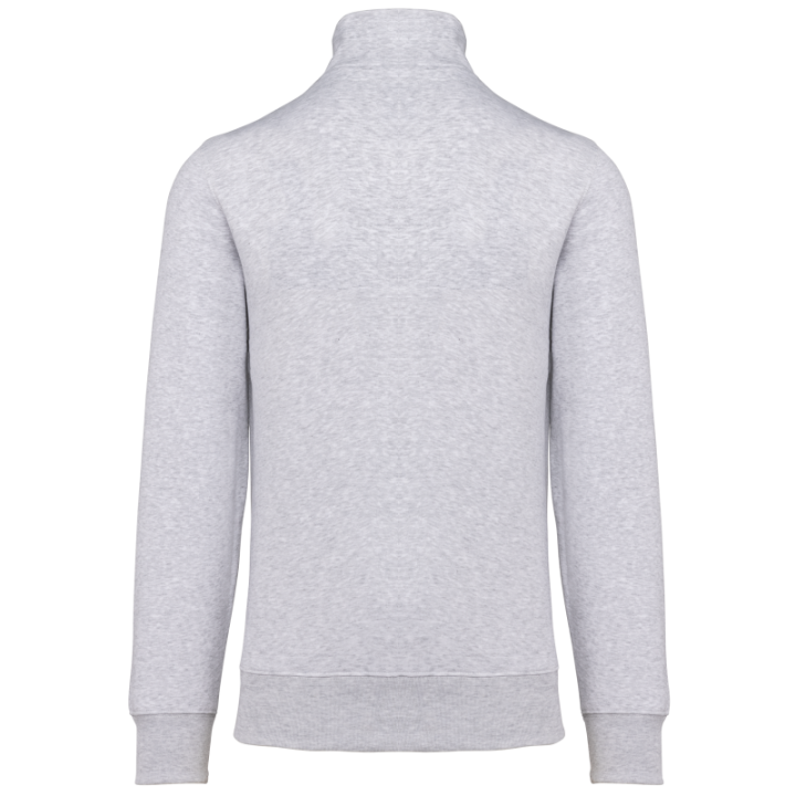 Sweat-shirt col zippé