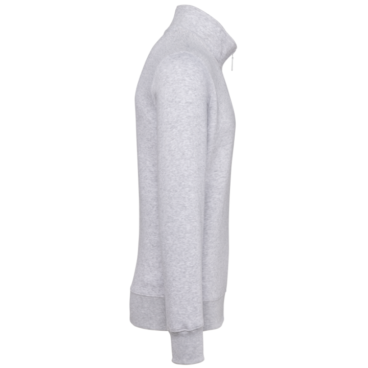 Sweat-shirt col zippé