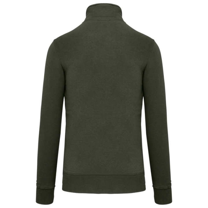 Sweat-shirt col zippé