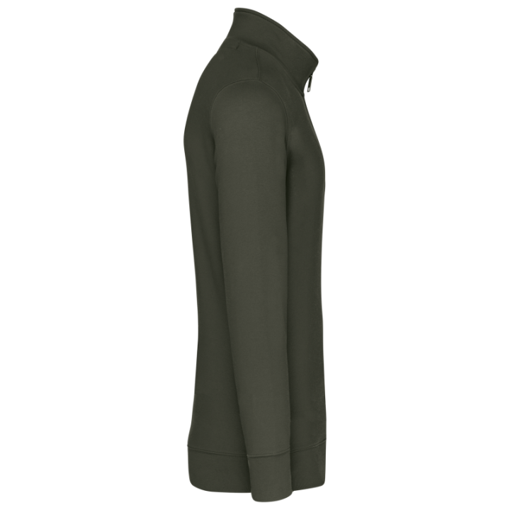 Sweat-shirt col zippé