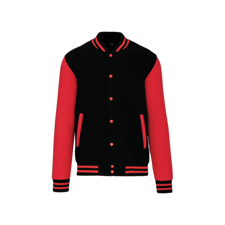 Blouson molleton teddy unisexe