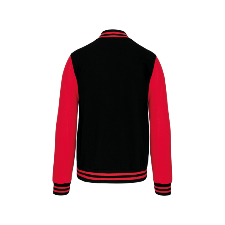 Blouson molleton teddy unisexe