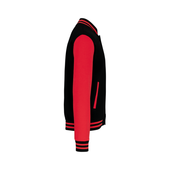 Blouson molleton teddy unisexe