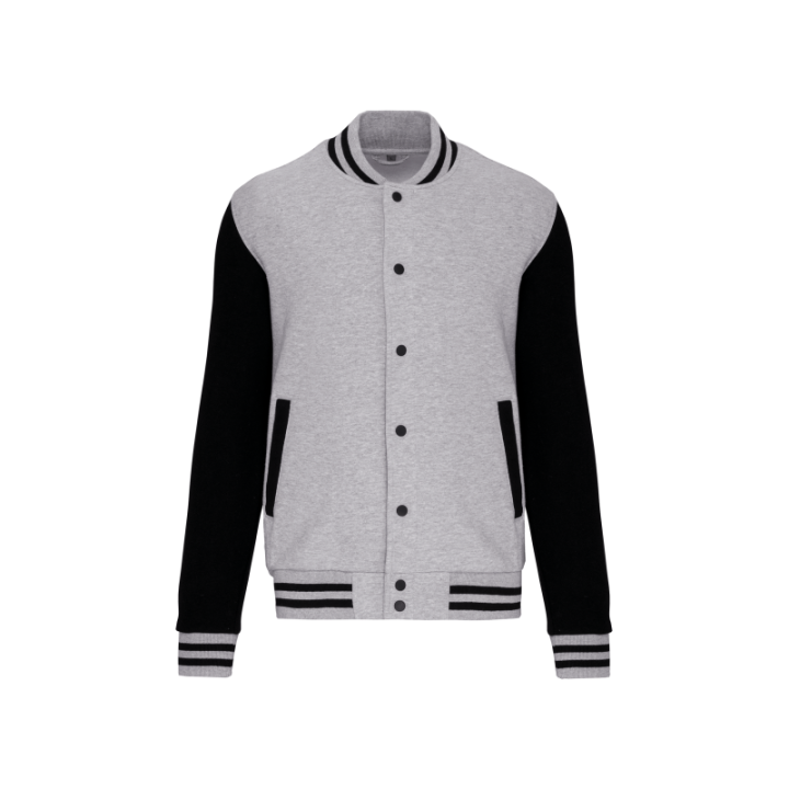 Blouson molleton teddy unisexe