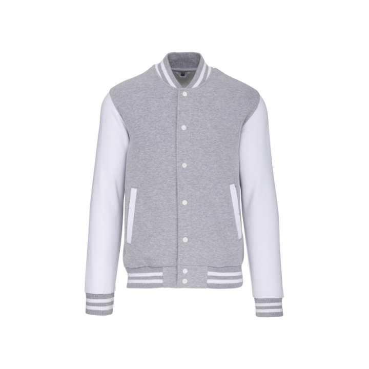 Blouson molleton teddy unisexe