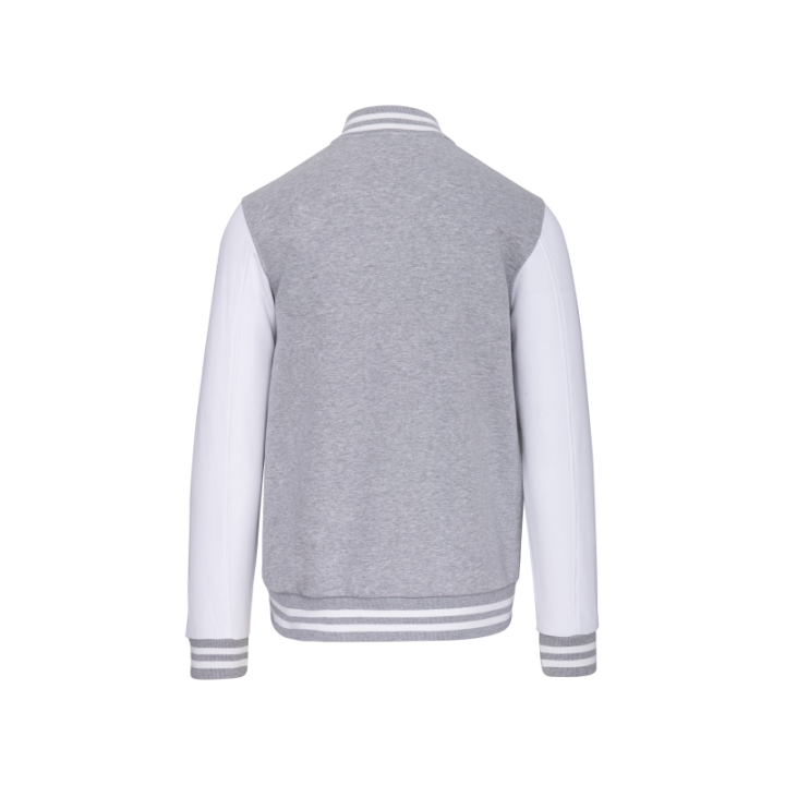 Blouson molleton teddy unisexe