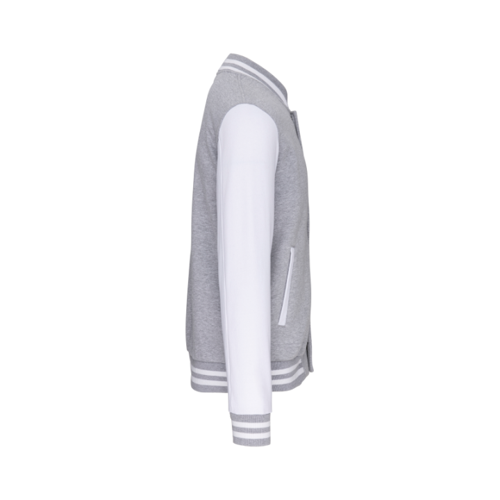 Blouson molleton teddy unisexe
