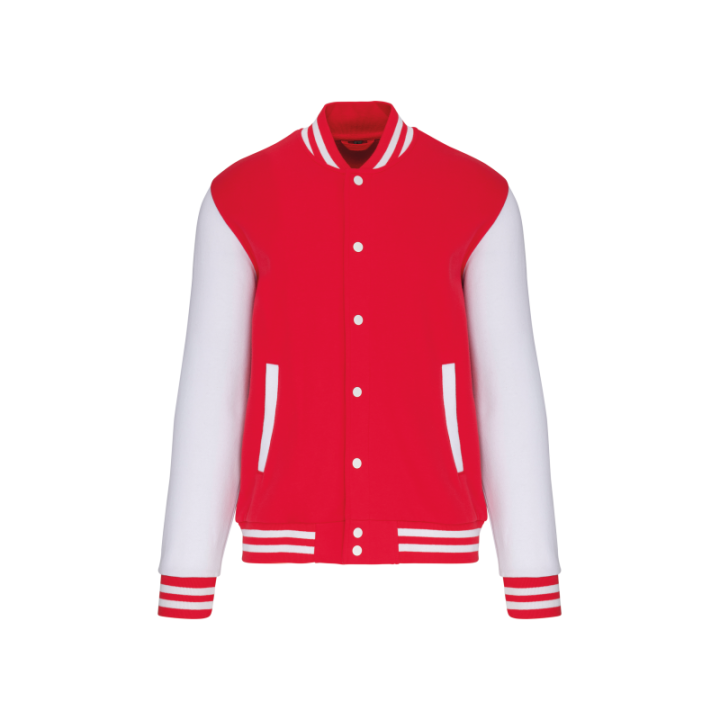 Blouson molleton teddy unisexe