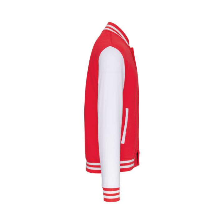 Blouson molleton teddy unisexe