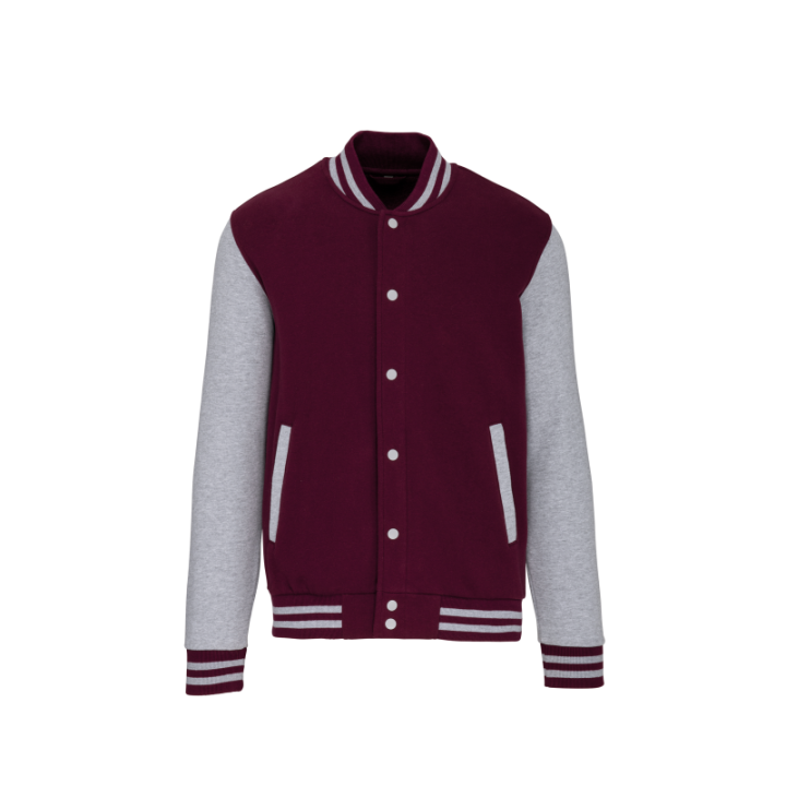 Blouson molleton teddy unisexe