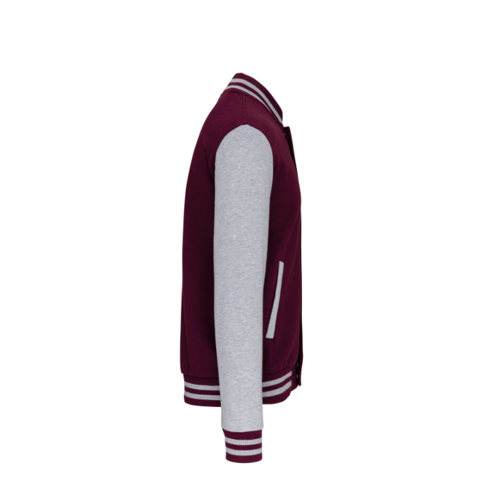 Blouson molleton teddy unisexe