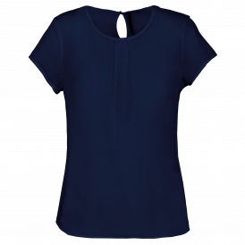 T-shirt crêpe manches courtes femme (2)