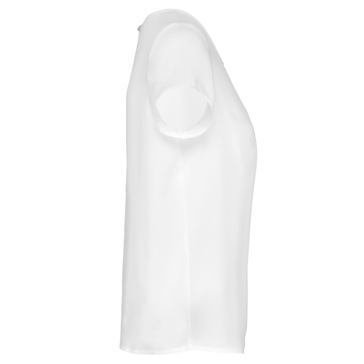 T-shirt crêpe manches courtes femme