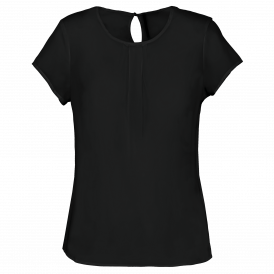 T-shirt crêpe manches courtes femme