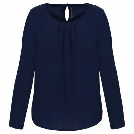 T-shirt crêpe manches longues femme (2)