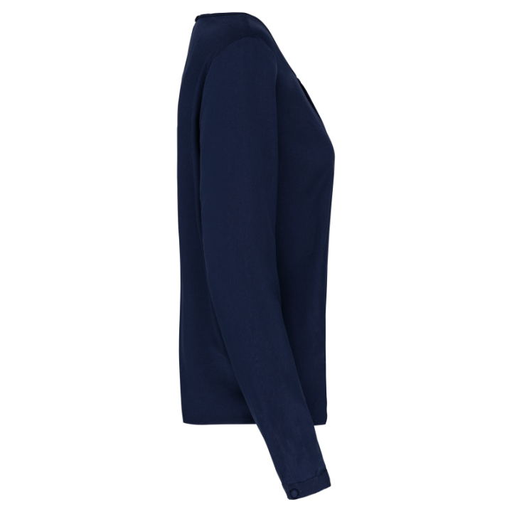 T-shirt crêpe manches longues femme